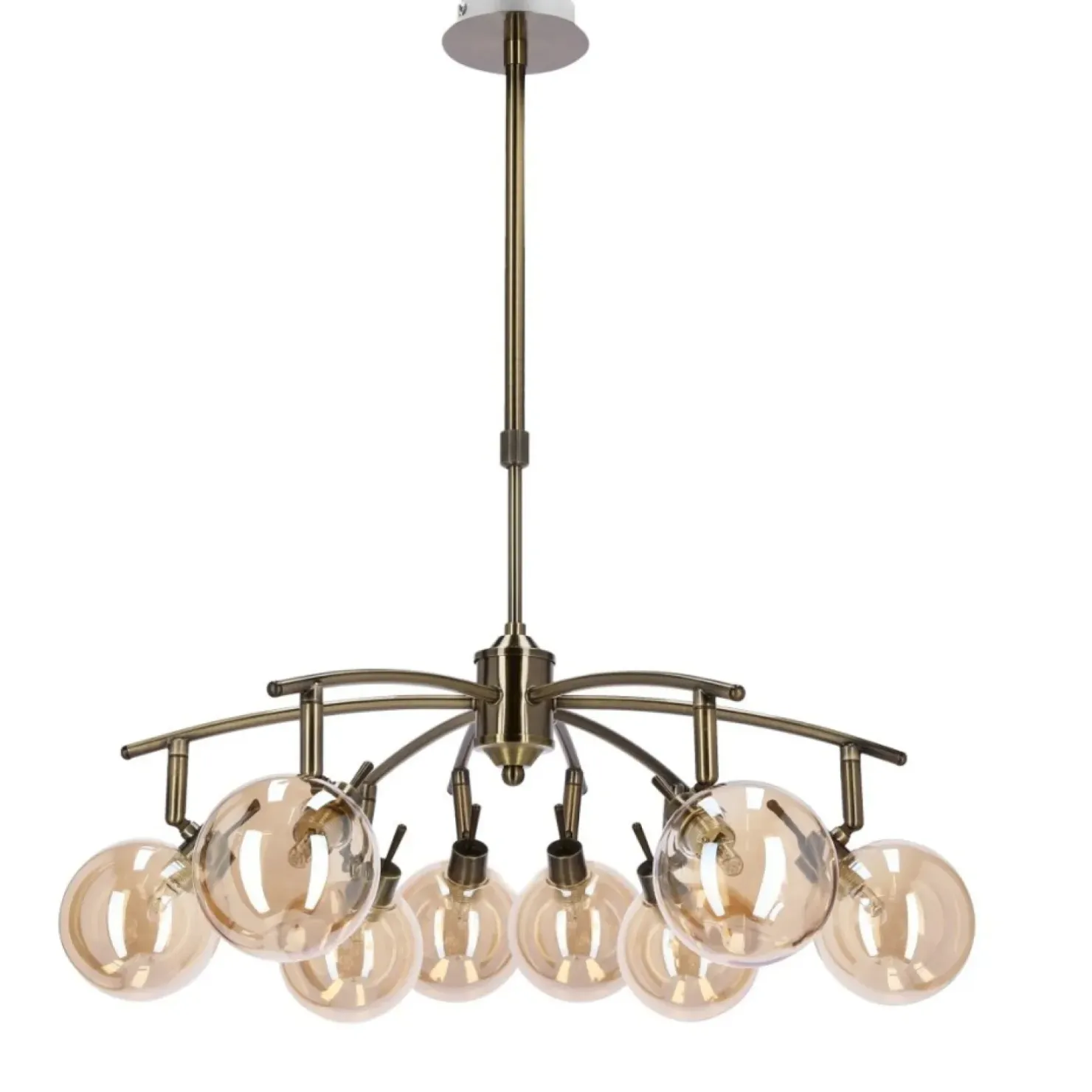Cheap Sklep Kaja Złota lampa sufitowa, żyrandol z kloszami 38-16393 z serii LENTINI