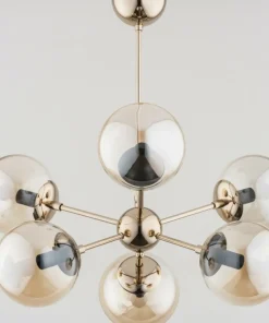 Cheap Sklep Kaja Złota lampa sufitowa ze szklanymi kloszami AL 63076 | Kaja