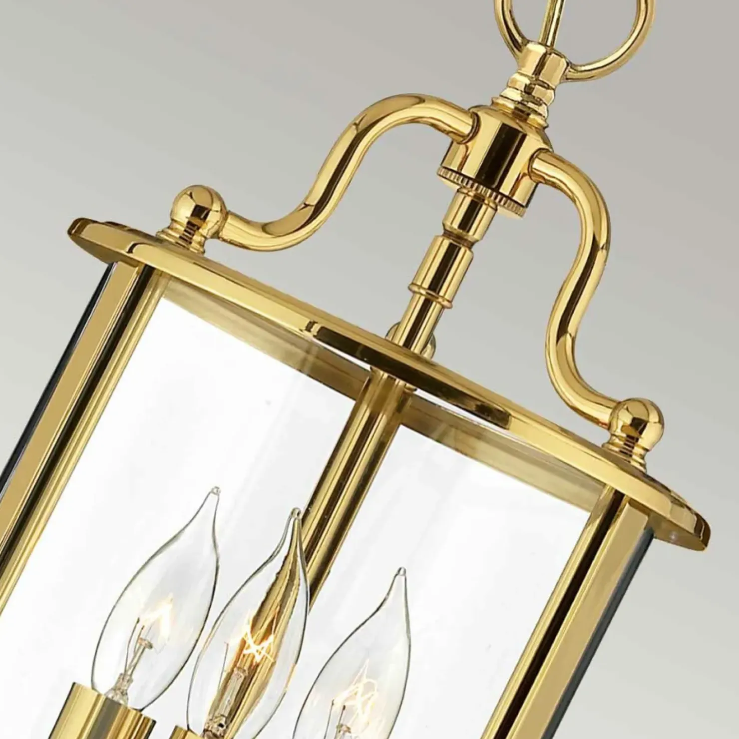 Złota lampa wisząca, efektowna HK-GENTRY-P-S-PB z serii GENTRY*Sklep Kaja New
