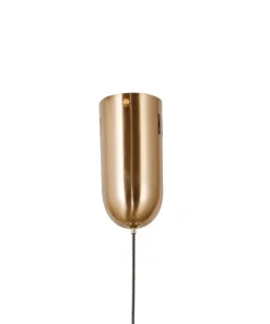Store Sklep Kaja Złota lampa wisząca kula LED PND-34361-L-HBR-OPAL z serii RASTIA