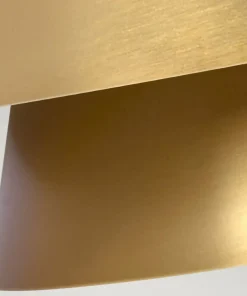 Discount Sklep Kaja Złota lampa wisząca, na 1 żarówkę FE-BRISBIN-BB z serii BRISBIN oksydowanymosiądz