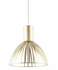 Discount Sklep Kaja Złota lampa wisząca na żarówkę E27 ZM A8082-GLD z serii DOLIA | Kaja