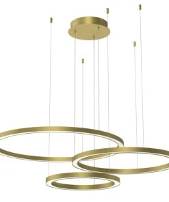 Shop Sklep Kaja Złota lampa wisząca, okręgi o różnej wielkości ML8790 z serii GALAXIA | Kaja Ośw