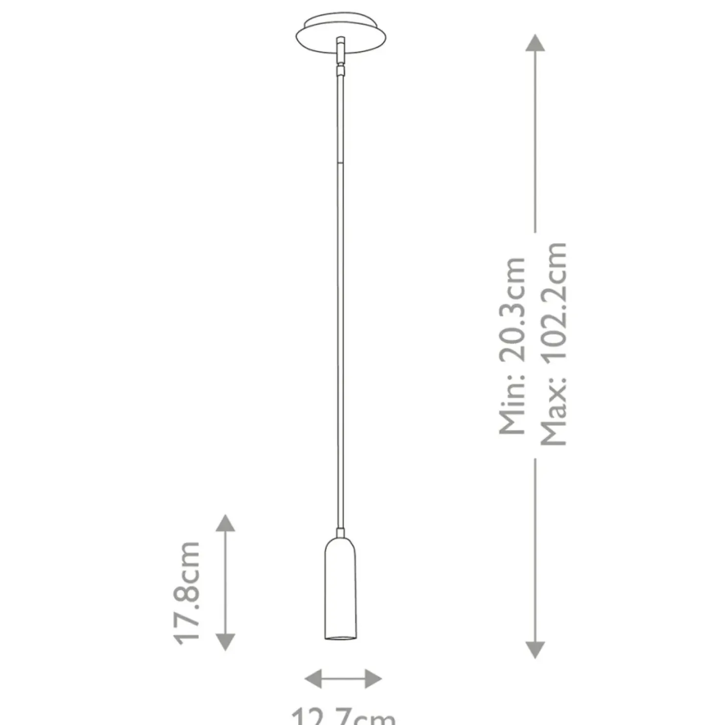 Outlet Sklep Kaja Złota lampa wisząca, wbudowany LED HK-DAX-MP-HB z serii DAX starymosiądz