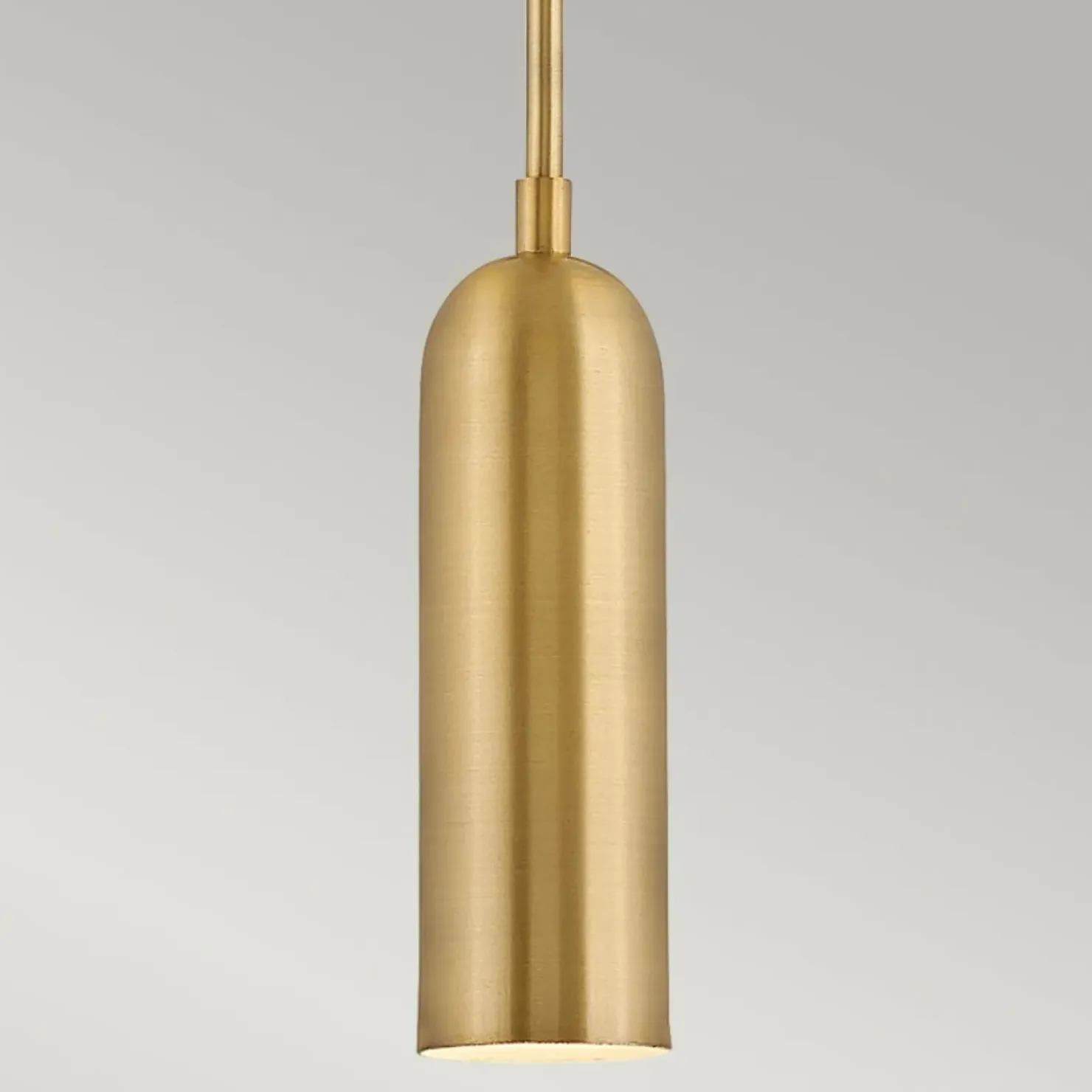 Outlet Sklep Kaja Złota lampa wisząca, wbudowany LED HK-DAX-MP-HB z serii DAX starymosiądz