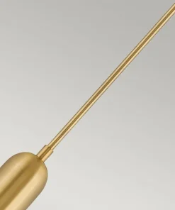 Outlet Sklep Kaja Złota lampa wisząca, wbudowany LED HK-DAX-MP-HB z serii DAX starymosiądz