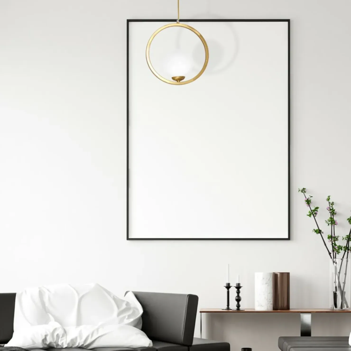 Shop Sklep Kaja Złota lampa wisząca z białym kulistym kloszem MLP5573 z serii VIENNA | Kaja Oświ