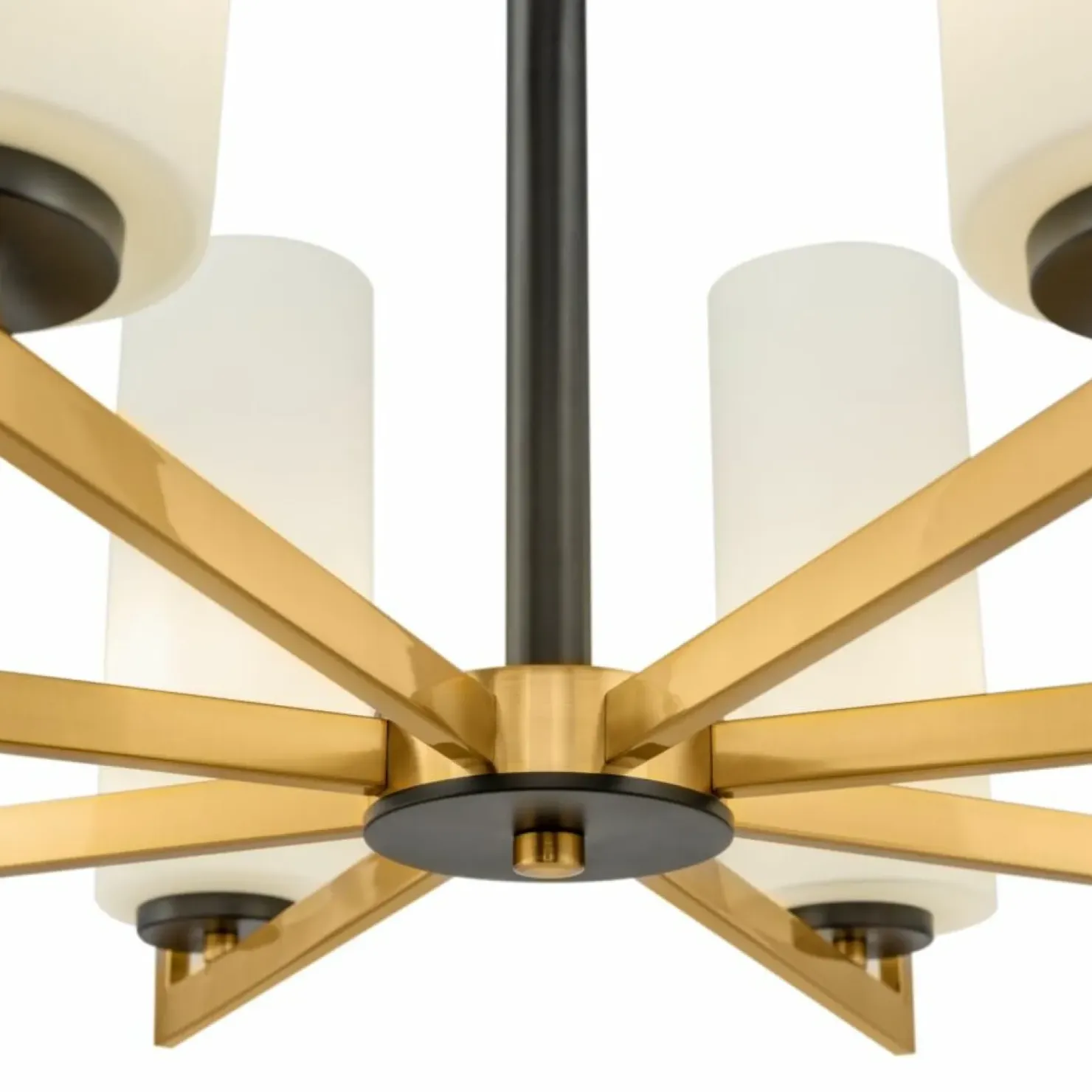 Cheap Sklep Kaja Złota lampa z kloszami MOD089PL-08BS FORTANO | Kaja Oświetlenie mosiądz