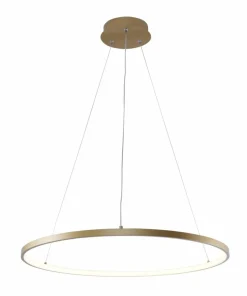 New Sklep Kaja Złota, ledowa obręcz do salonu ⌀60cm 2023201-GD60 BRENO | Kaja