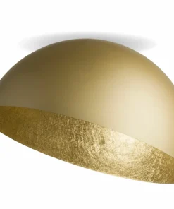 Store Sklep Kaja Złota, nietypowa lampa sufitowa półkula SIG 32478 z serii SFERA 35 ZŁ