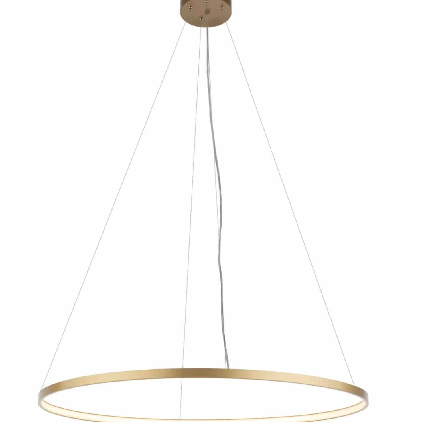 Cheap Sklep Kaja Złota obręcz LED do salonu ⌀117cm 4000K ANT 5345 z serii AGA