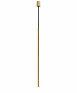 Cheap Sklep Kaja Złota, smukła, długa tuba wisząca, gwint G9 100cm 10446 LASER | Kaja satynowyzłoty