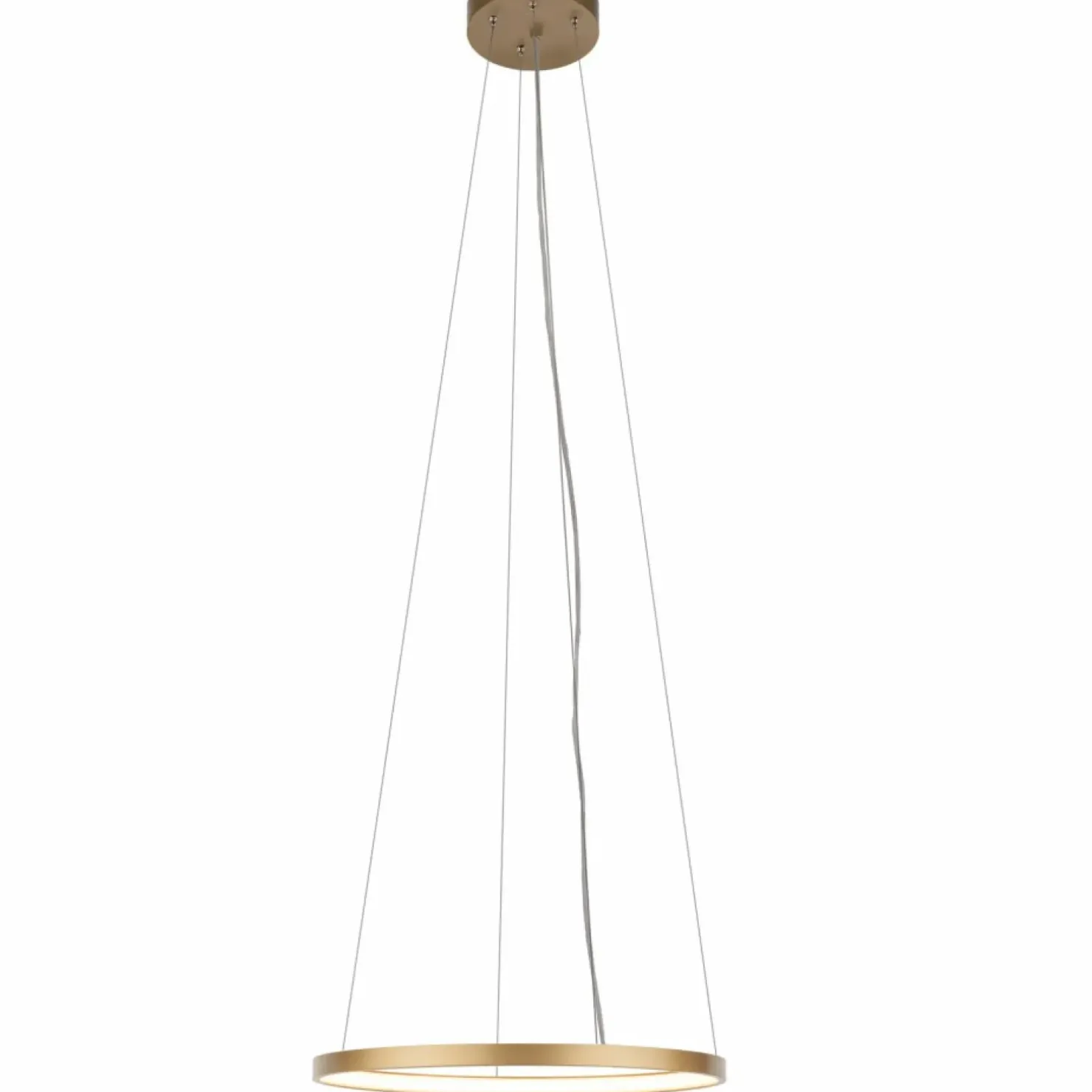 Cheap Sklep Kaja Złote koło LED na zwisach ⌀57cm 3000K ANT 5324 z serii AGA