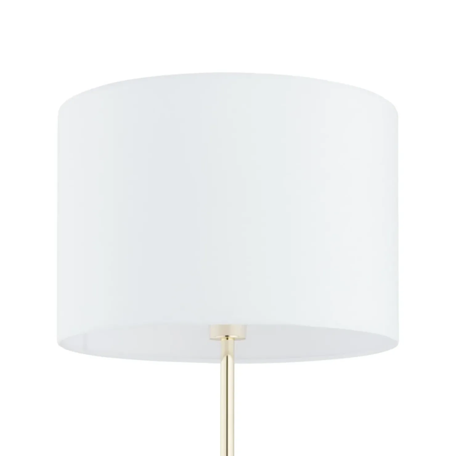 Złoto-biała lampa stojąca glamour TK 16033 UMBERTO WHITE GOLD | Kaja*Sklep Kaja Shop