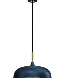 Clearance Sklep Kaja Złoto-niebieska lampa wisząca do kuchni MLP8033 z serii LINCOLN | Kaja Oświetlen