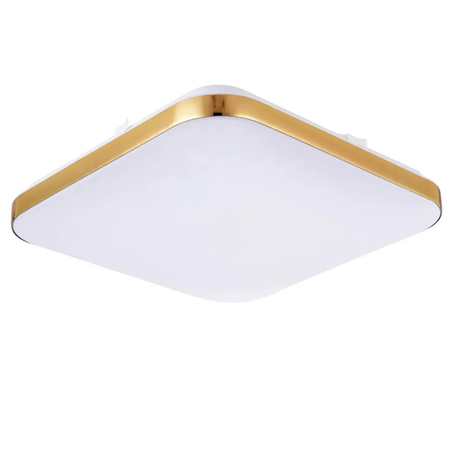Złoty plafon LED barwa neutralna LP-335/1C M 4GD SQUARE – BABILON*Sklep Kaja Shop