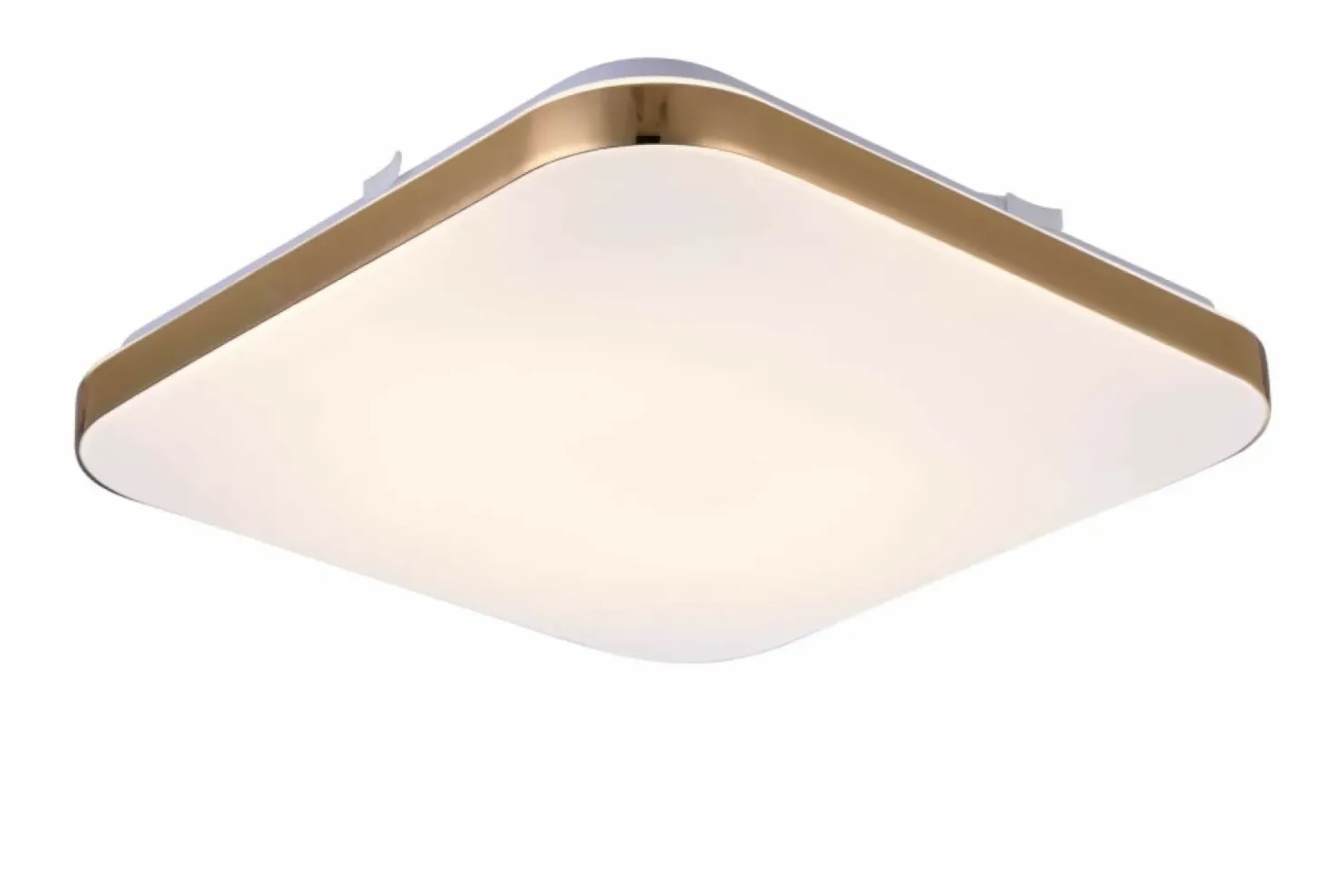 Złoty plafon LED barwa neutralna LP-335/1C M 4GD SQUARE – BABILON*Sklep Kaja Shop